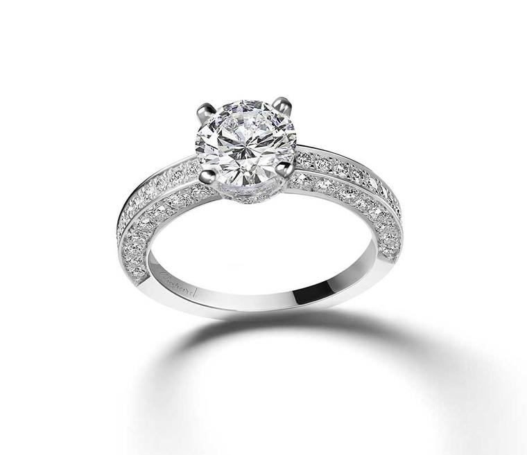Chopard diamond engagement ring.
