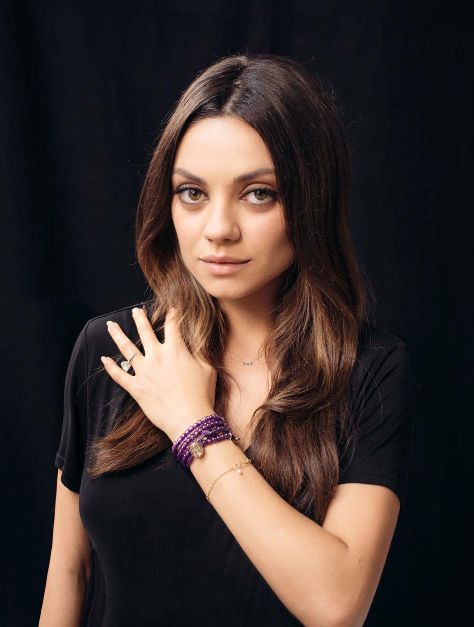 Gemfields and its brand ambassador, Mila Kunis, have teamed up with activist designer, Mary Fisher, to create the Gemfields 100 Good Deeds amethyst bracelet, a very special piece of jewelry that will help vulnerable women and children around the world.