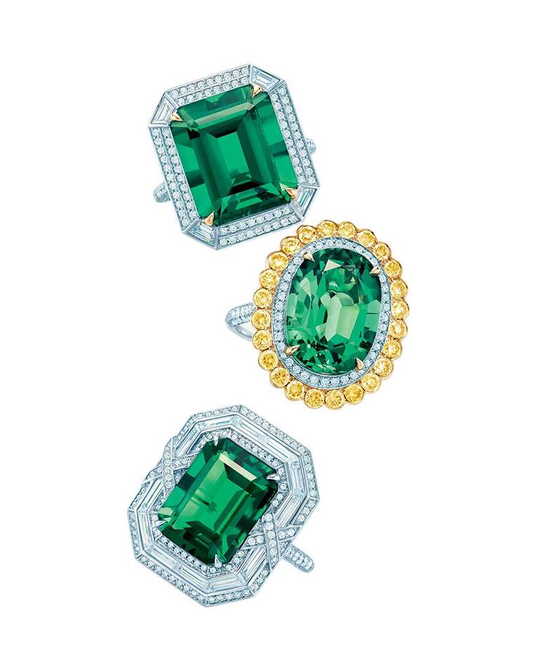 tiffany & co emerald ring
