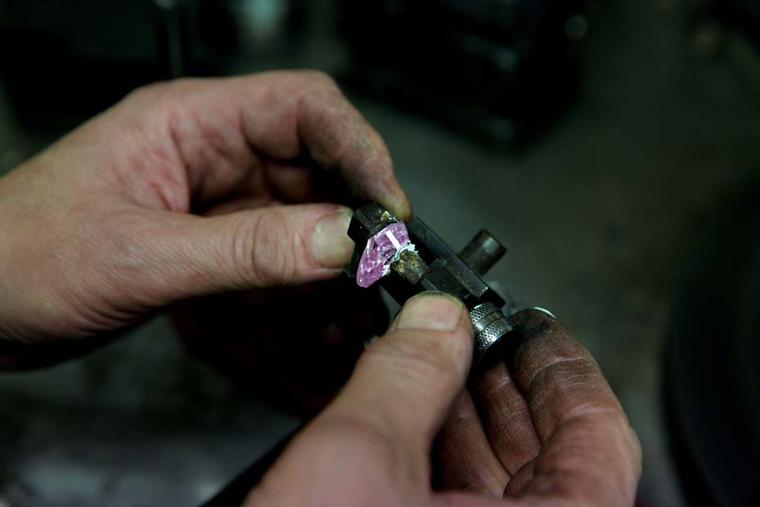 The uniqueness of the record-breaking pink diamond sold at Sotheby's in Hong Kong last year is down to the fact that is is Internally Flawless - a rare phenomenon in pink diamonds and virtually unheard of in any significant pink diamond of Fancy Vivid or 