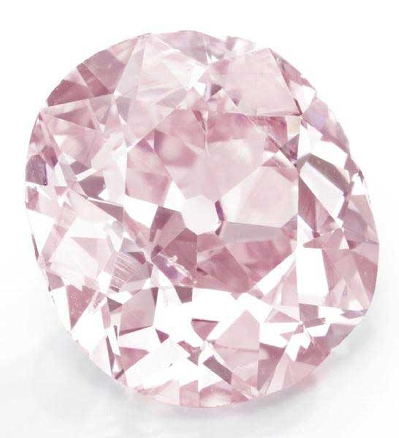 In 2012, Christie's New York sold a ring set with this 9.00 carat pink diamond from the turn-of-the-century from the estate of Huguette M. Clark for $15.7 million, making it the most valuable pink diamond ever sold at auction in America.