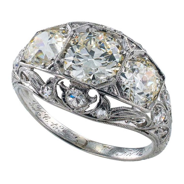 Edwardian engagement rings opulent and feminine