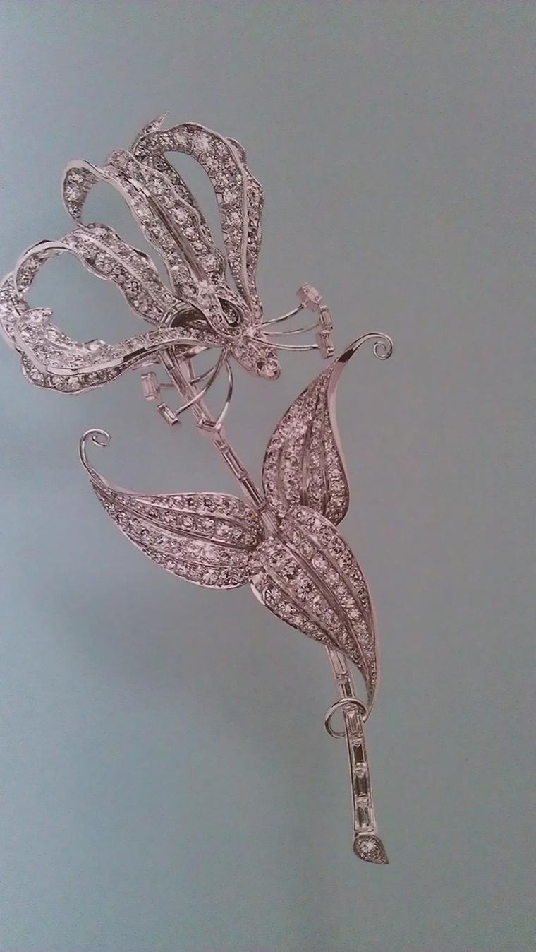 Flame Lily brooch belonging to the Queen