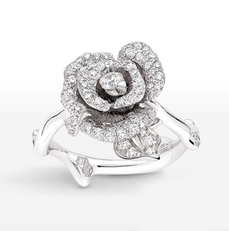 Floral engagement rings petal perfect diamond rings to match the