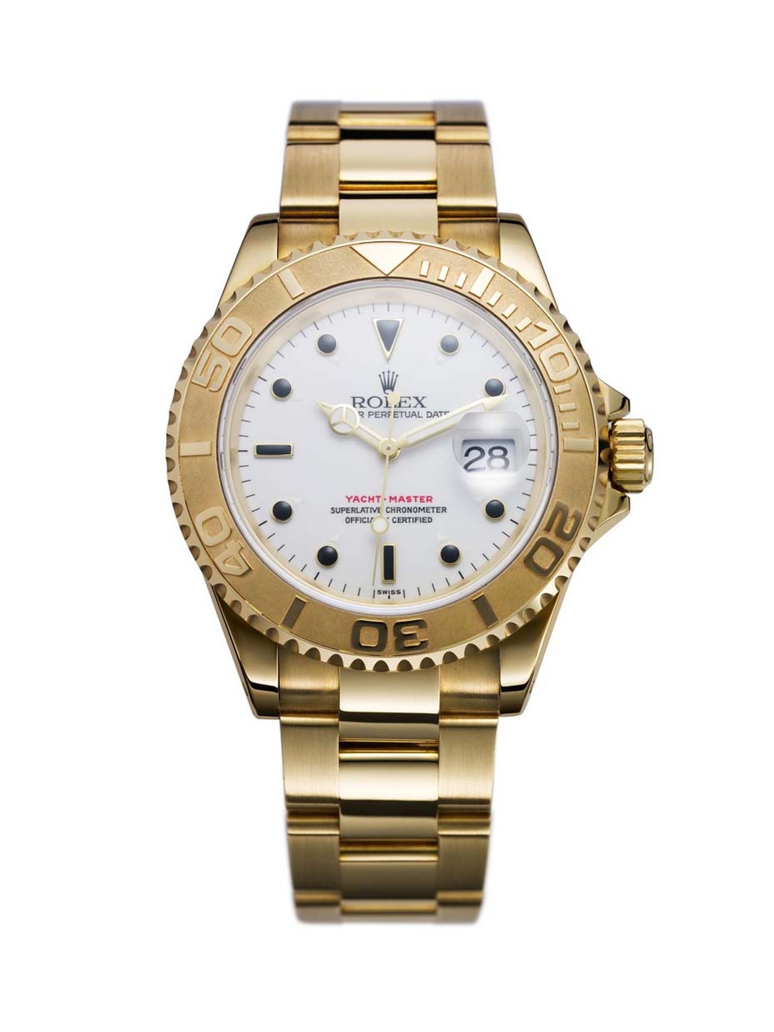 The first member of the Rolex Yacht-Master family, pictured here, was presented in 1992.