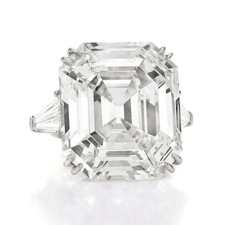 The 33.19ct Asscher cut Krupp diamond was named after its original owner Vera Krupp but is more commonly known as the Elizabeth Taylor diamond.