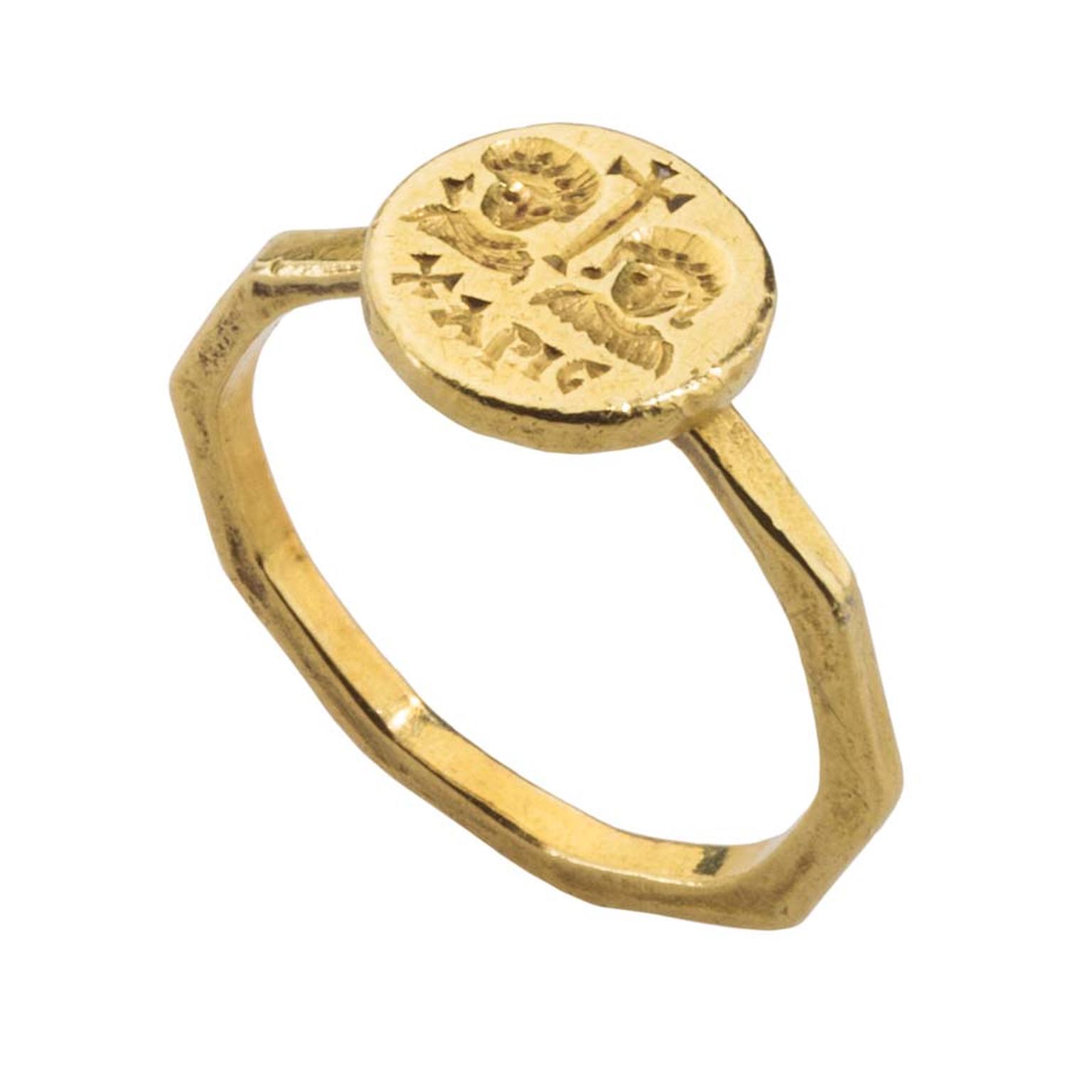 Treasures and Talismans Exhibition_Byzantine marriage ring.jpg