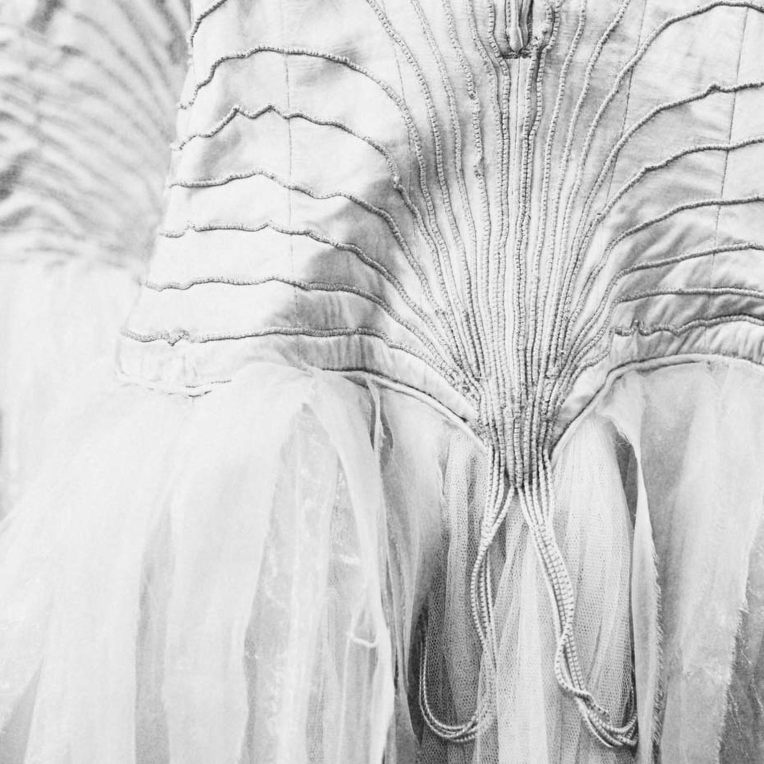 Silk and tulle costumes for the swans in Swan Lake. Image: Charlie Dailey