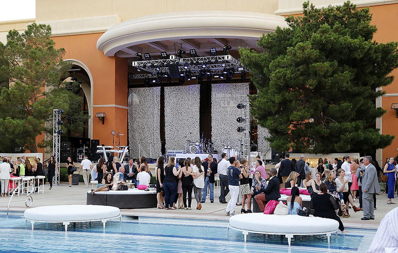 The Couture Show Las Vegas is America's most talked-about jewelry show, showcasing the most creative and original gems from around the world, and the most glamorous also, with a welcome pool party on the first night.