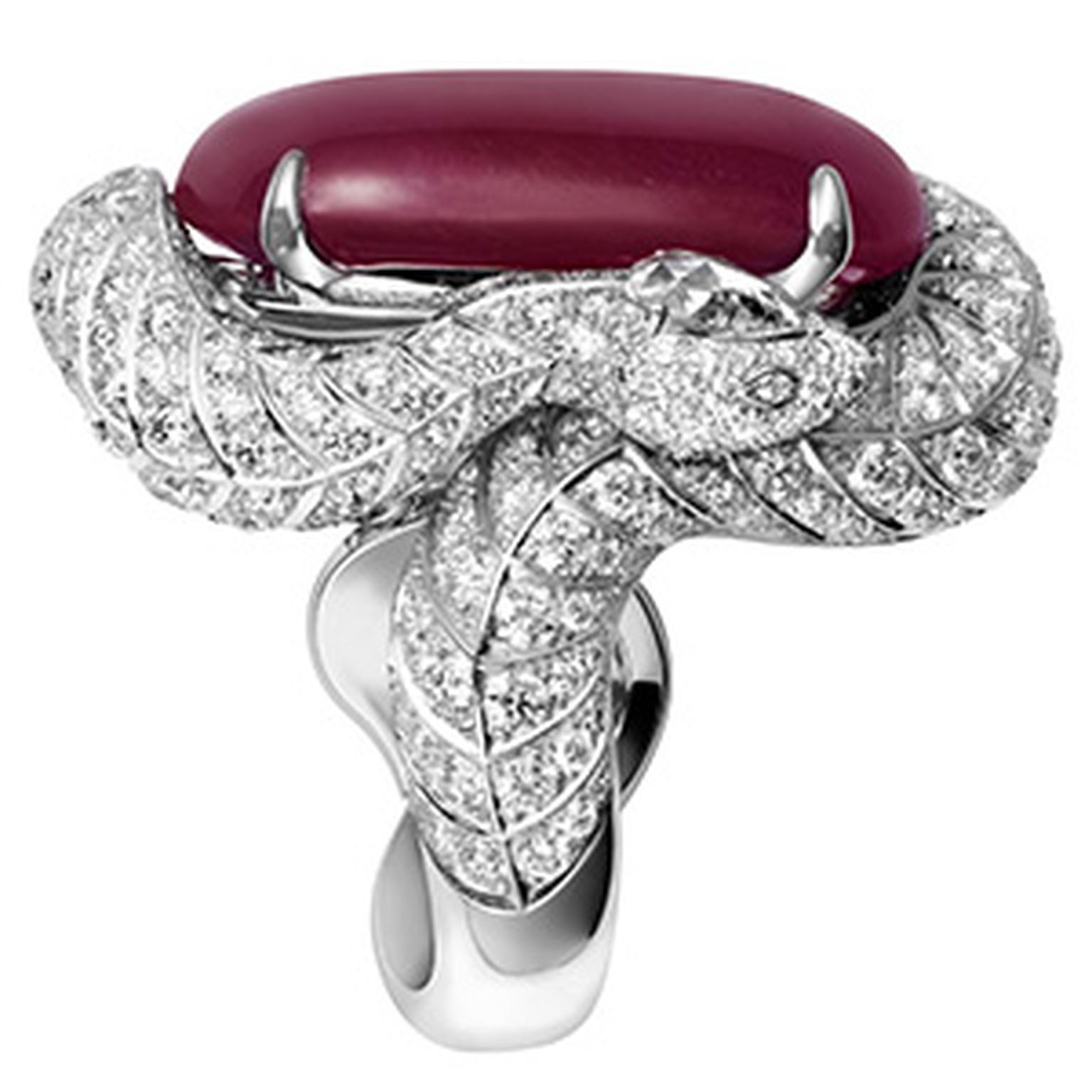 HP 13 Cartier Depaysement Luxuriant ruby ring