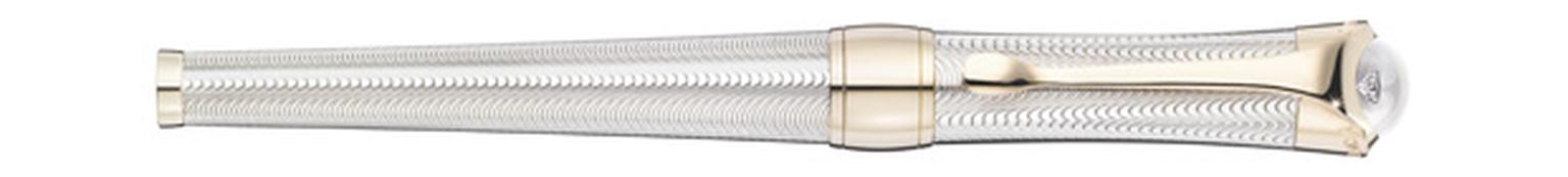 Montblanc Eternelle pen in silver with transparent lacquer