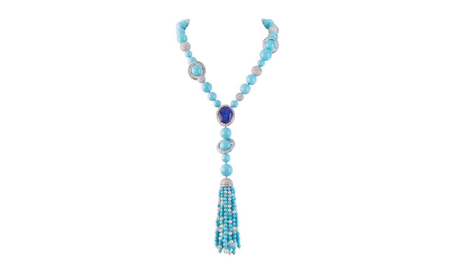 Van Cleef & Arpels Voyage Extraordinaire turquoise necklace