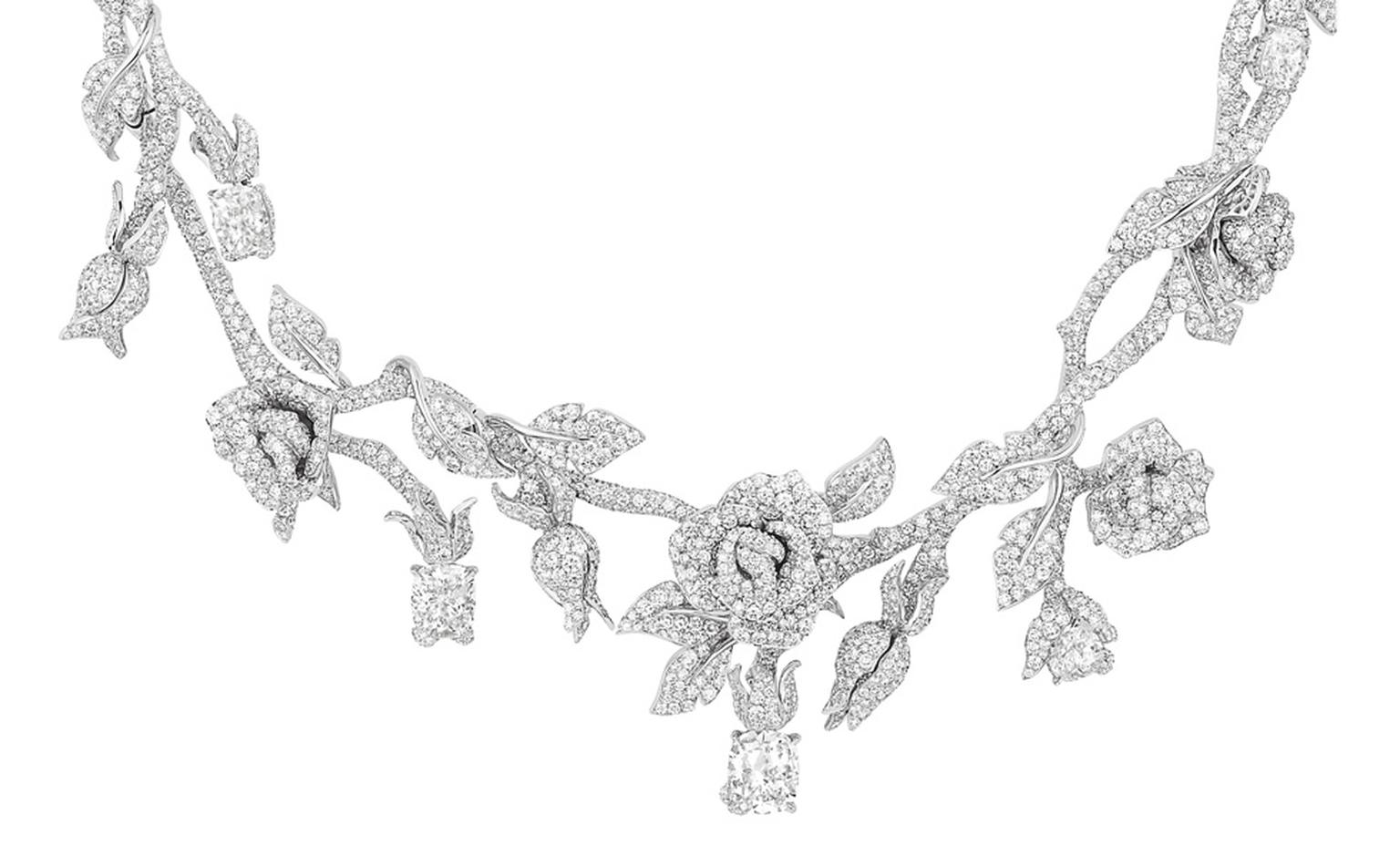 Dior Precieuses Rose diamond necklace by Victoire de Castellane