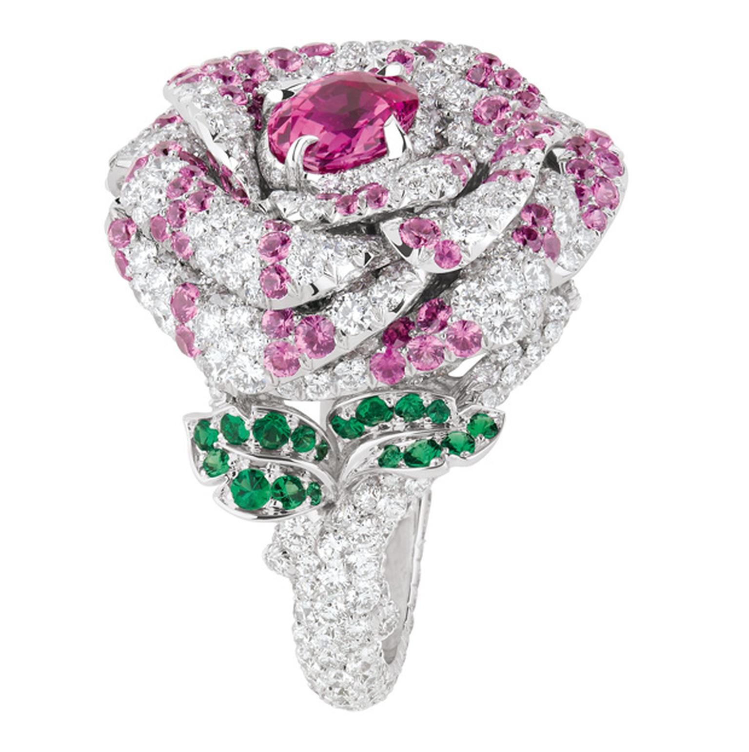 Dior  Precieuses Rose ring by Victoire de Castellane