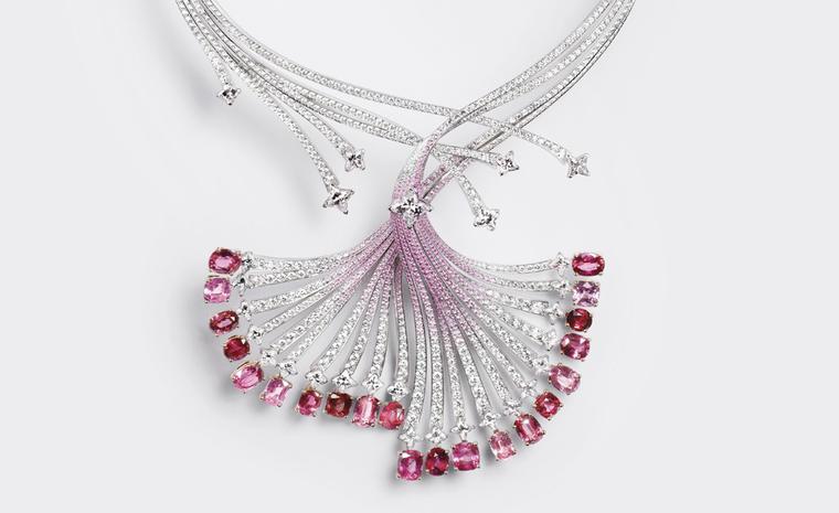Louis Vuitton L'Ame du Voyage necklace 3 with diamonds and sapphires