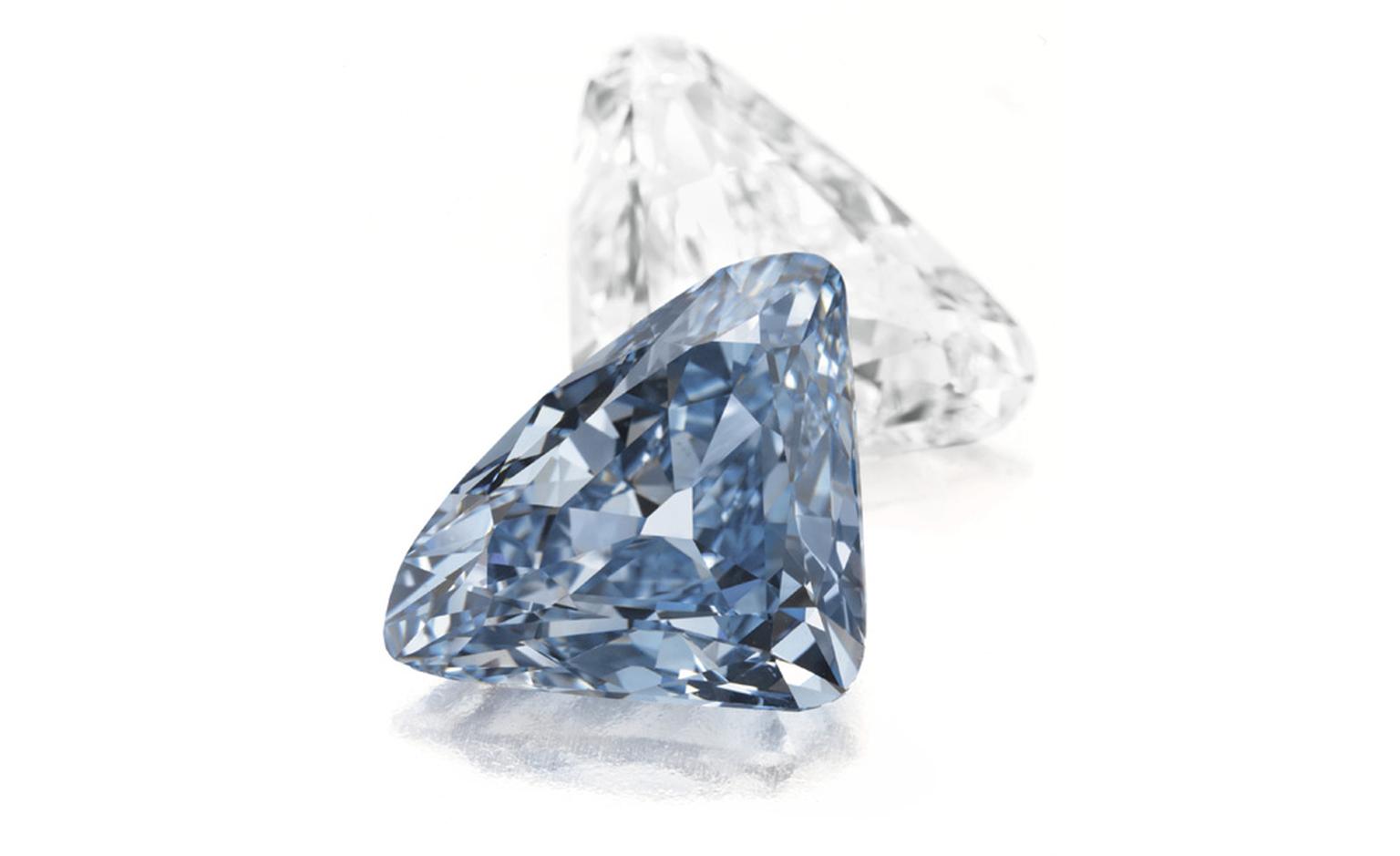 The Bulgari Blue diamond 10.95 carats
