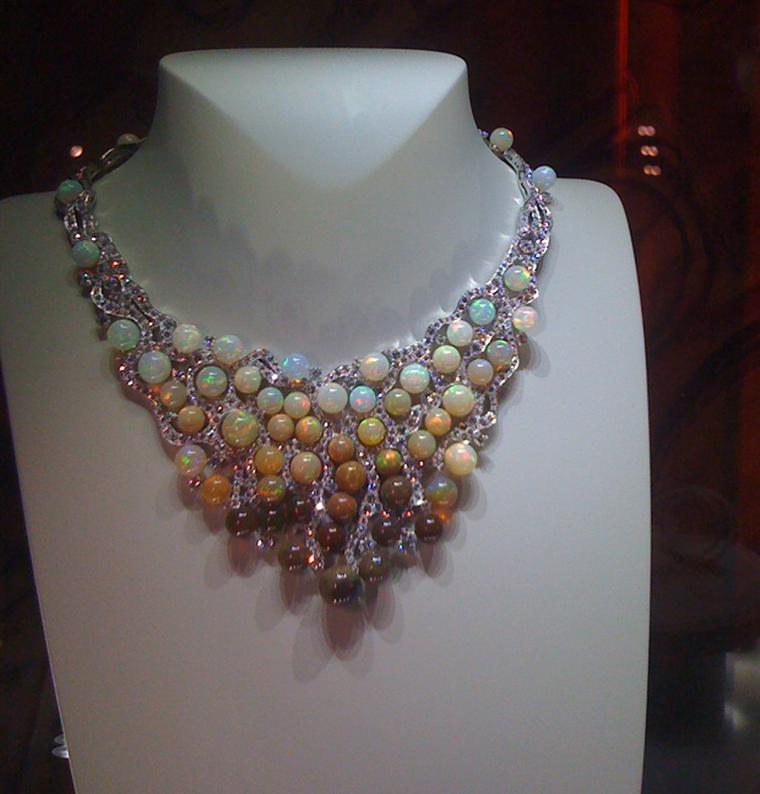 Van Cleef & Arpel's opal bead necklace - perhaps the most memorable piece of the Biennale