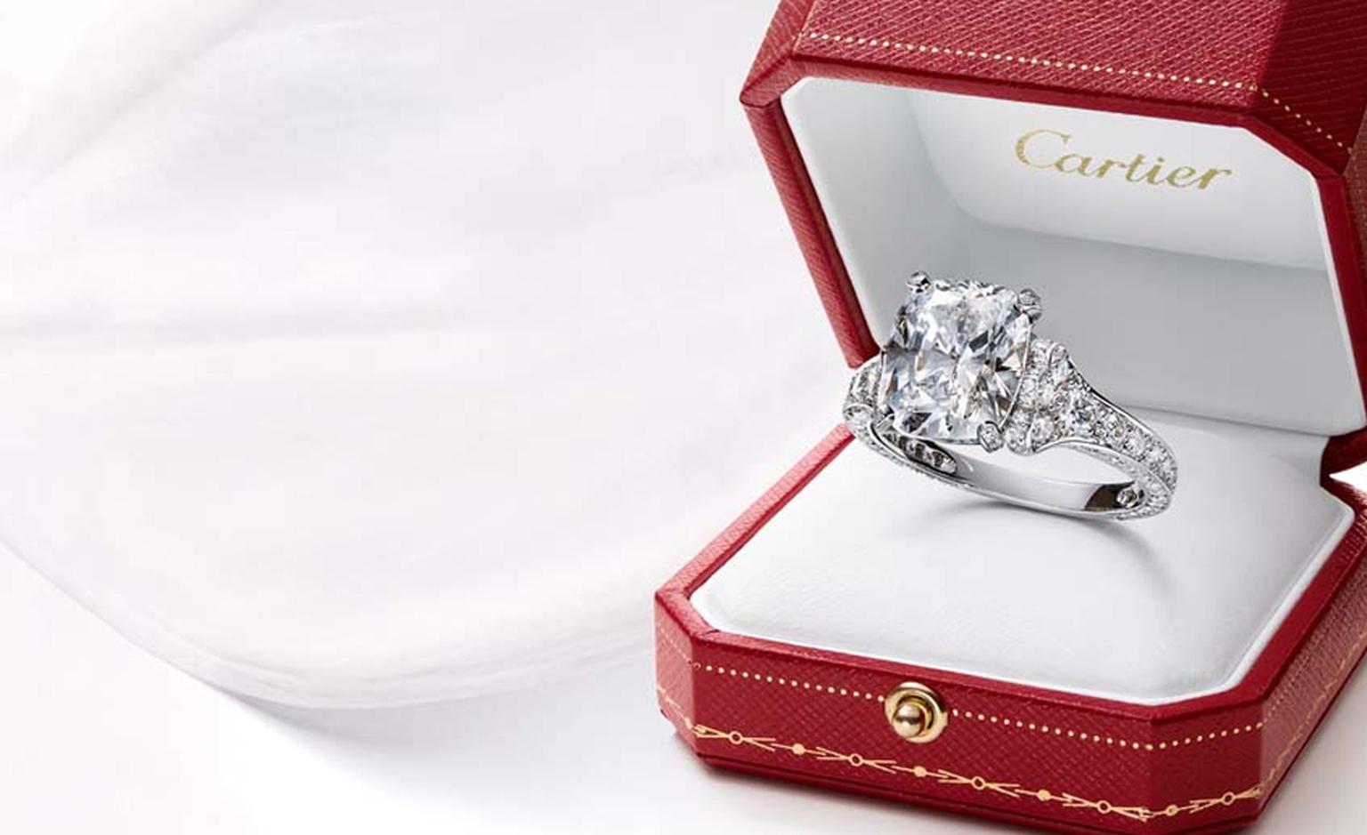 cartier 1 ct diamond ring price