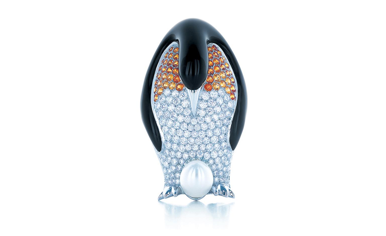 Tiffany & Co Penguin brooch