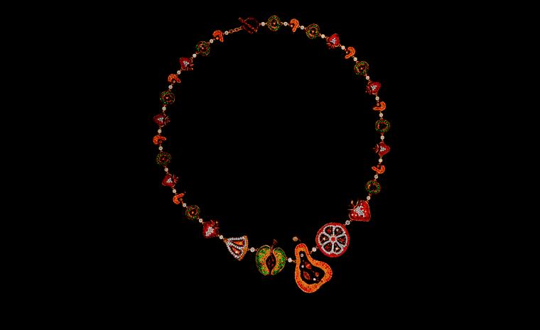 Russian Jewellery Theatre Caravaggio collection, necklace