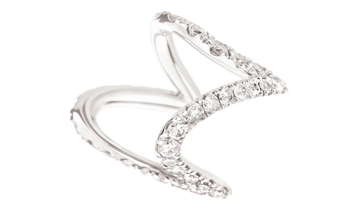 H STERN, PAMPULHA Ring in white gold and diamonds.