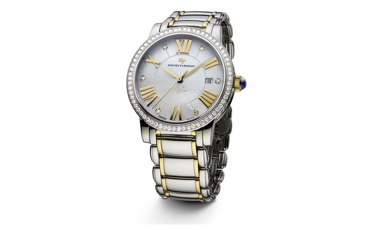 DAVID YURMAN, Ladies Steel & 18k Gold Timepiece, $5,900