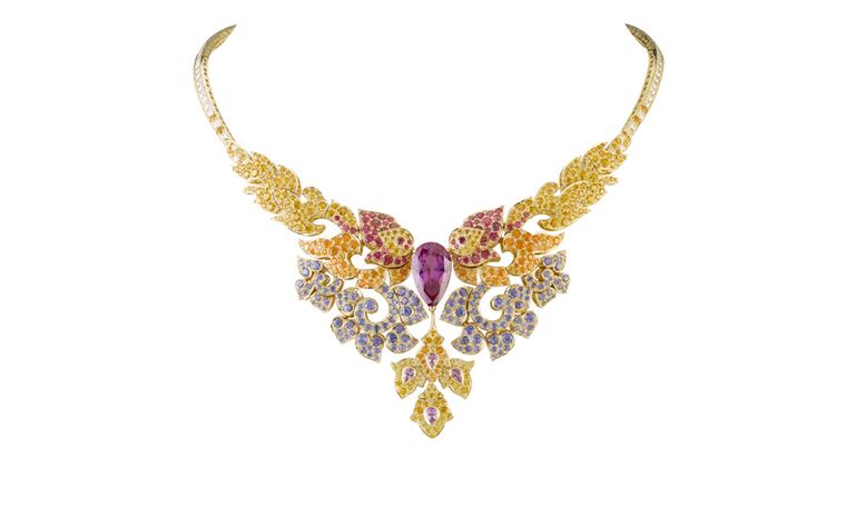 Van Cleef & Arpels, Bals de Légende, Le Bal Oriental, Oriental Fabric necklace.