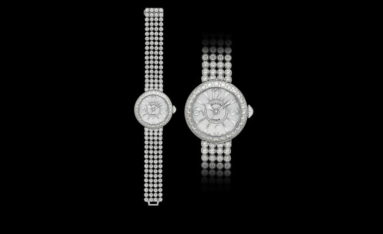 Backes & Strauss. The Piccadilly Princess Classic 37 from The Royal Collection. 107 ideal cut brilliant diamonds weighing, including a bracelet of ideal cut diamonds. Price from £154,290.00.