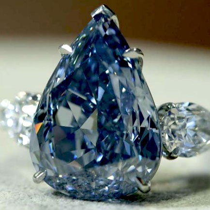 World's most valuable blue diamond