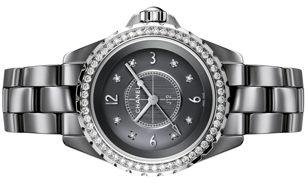 Chanel J12 Chromatic Diamond Quartz Watch H2565