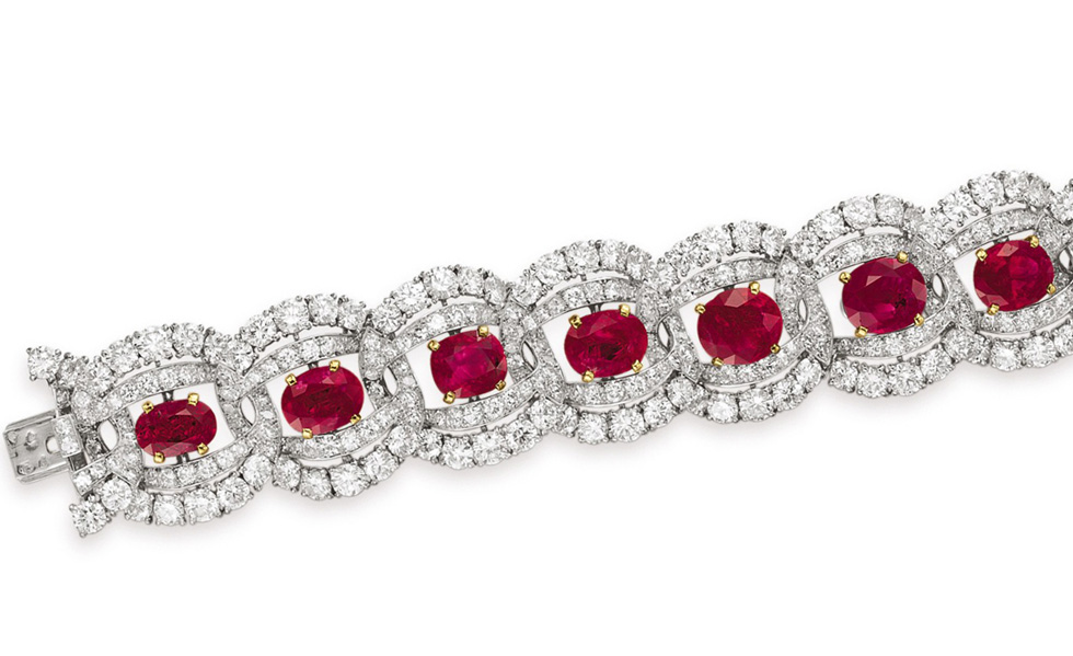Cartier best sale ruby bracelet