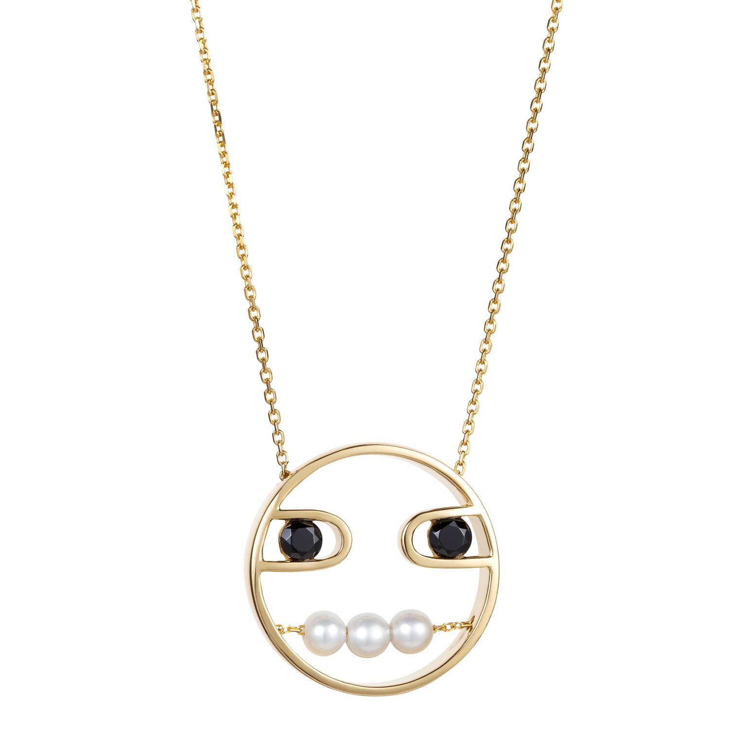 Ruifier Paola emoticon pearl spinel pendant