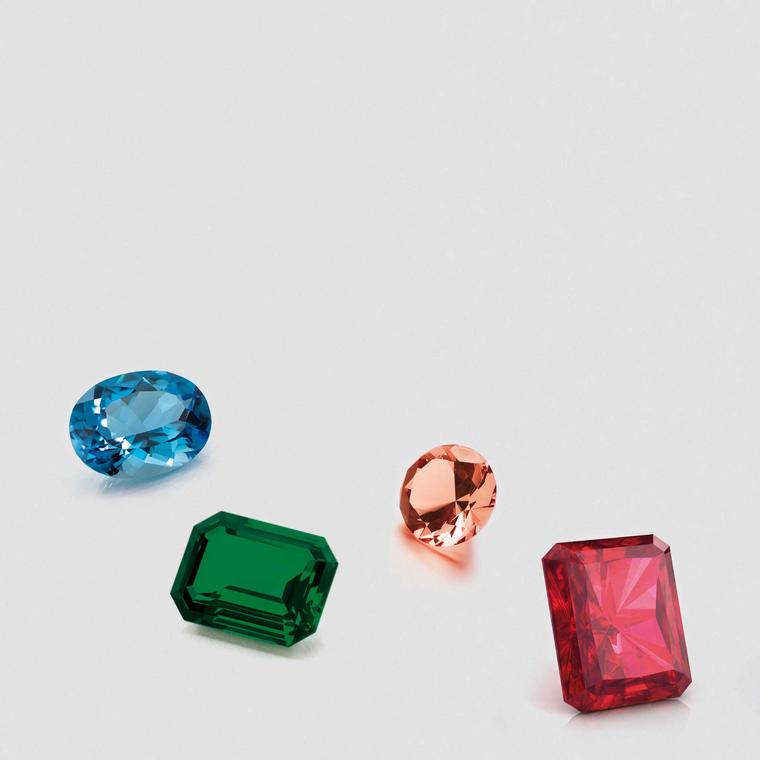 David Jerome Collection coloured gemstones