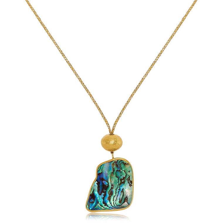 Paua Shell cord necklace Pippa Small 