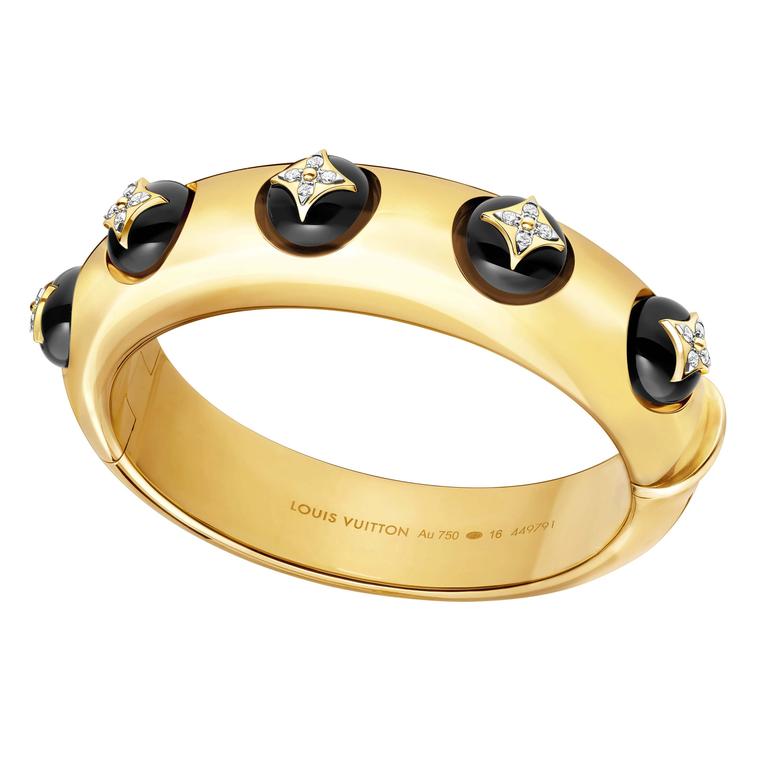 Louis Vuitton Bracelet Brass Les Stars Blossom BB 750 WG Onyx