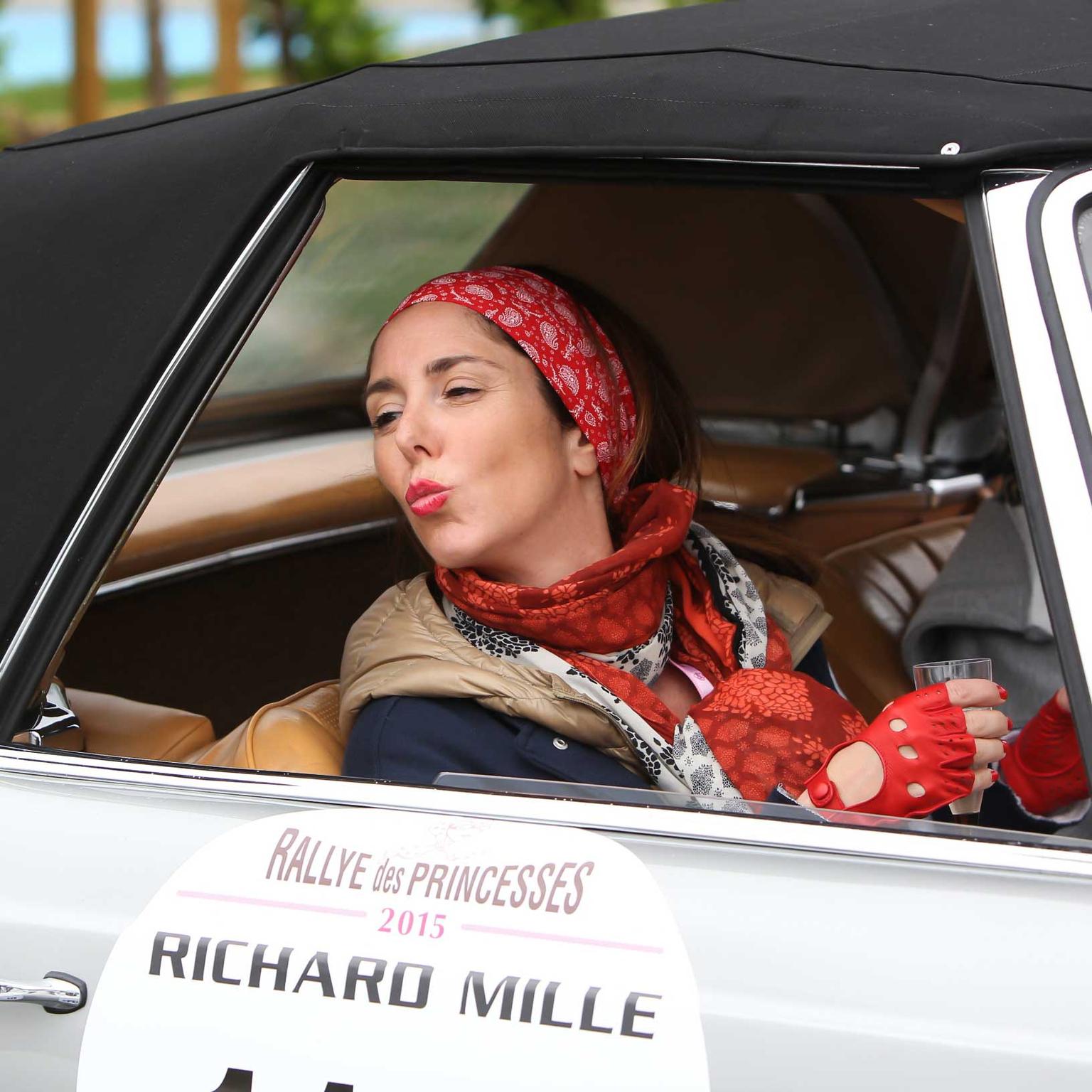 Female driver at Rallye des Princesses, image courtesy of Didier Gourdon