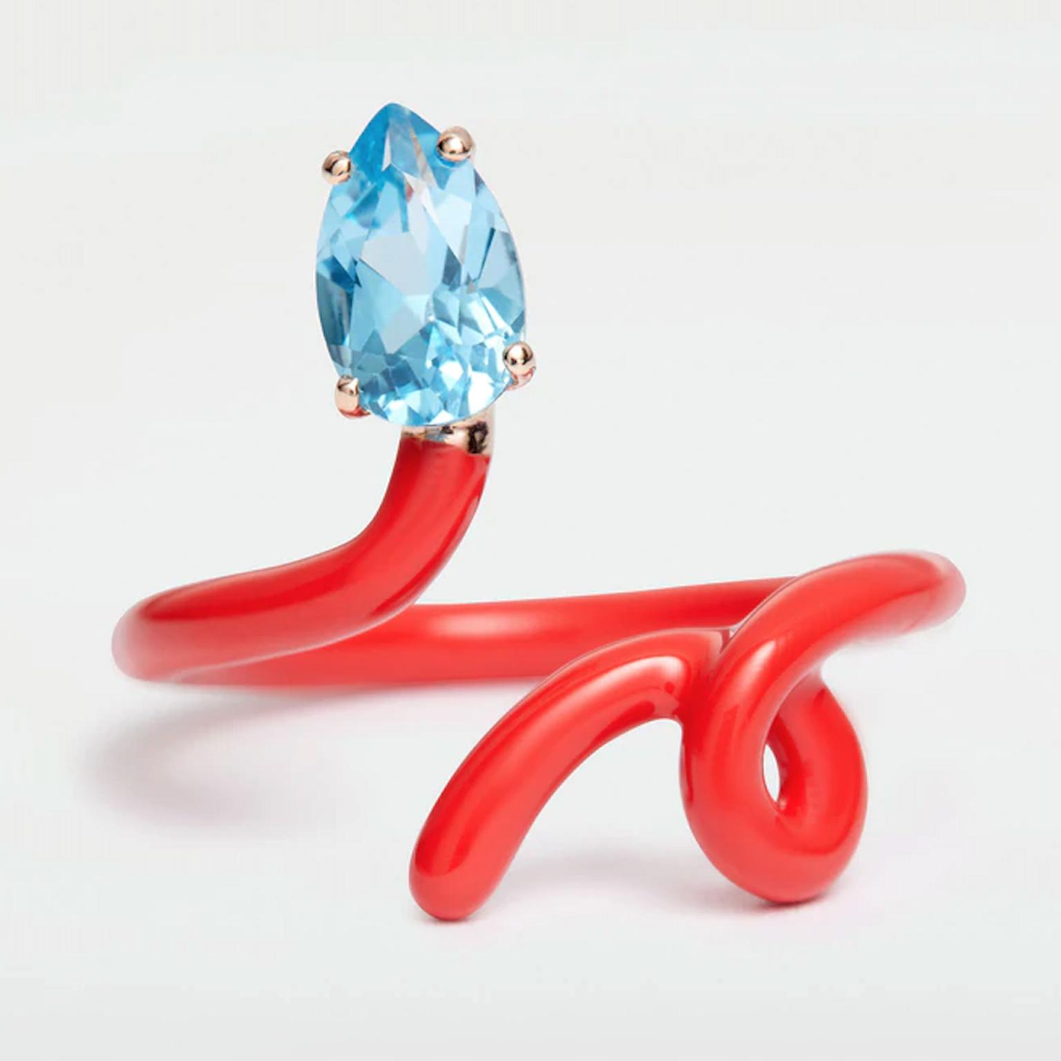 It’s radical! Enamel jewels go pop