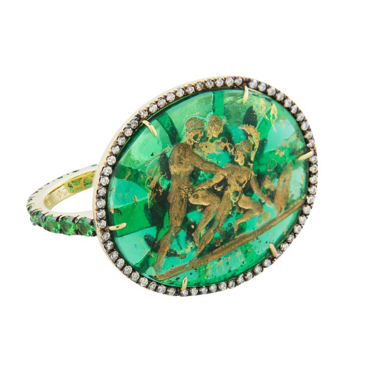 Silvia Furmanovich murano glass ring