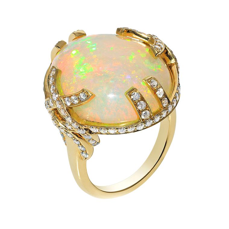 Goshwara opal ring