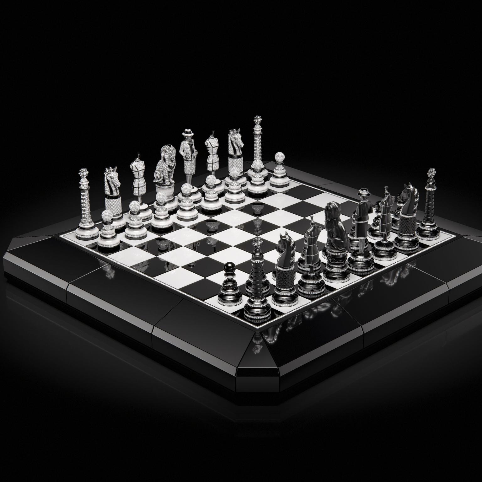 The chessboard by Chanel