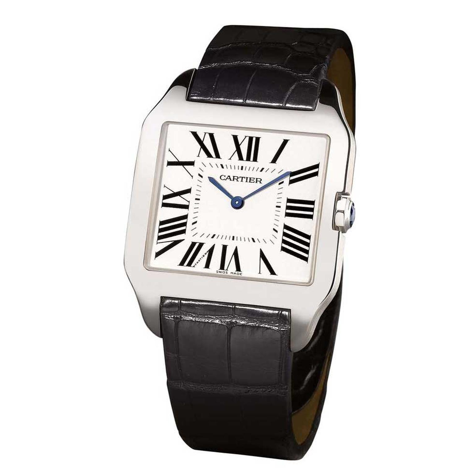 Cartier Santos-Dumont watch in white gold