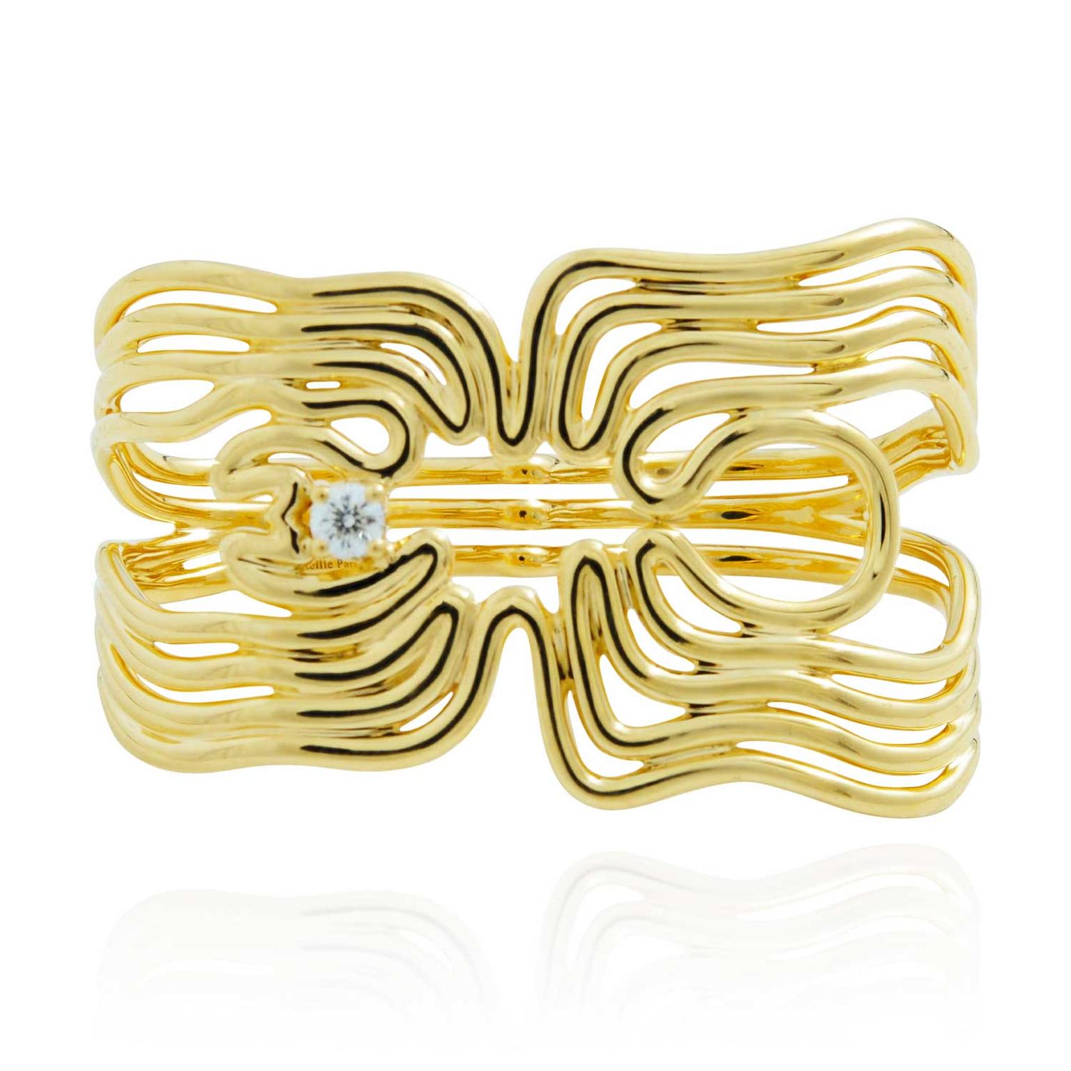 Lydia Courteille gold Nazca bracelet