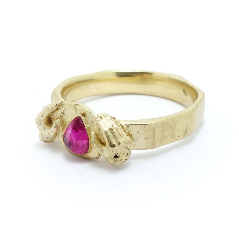 Fraser Hamilton ruby engagement ring