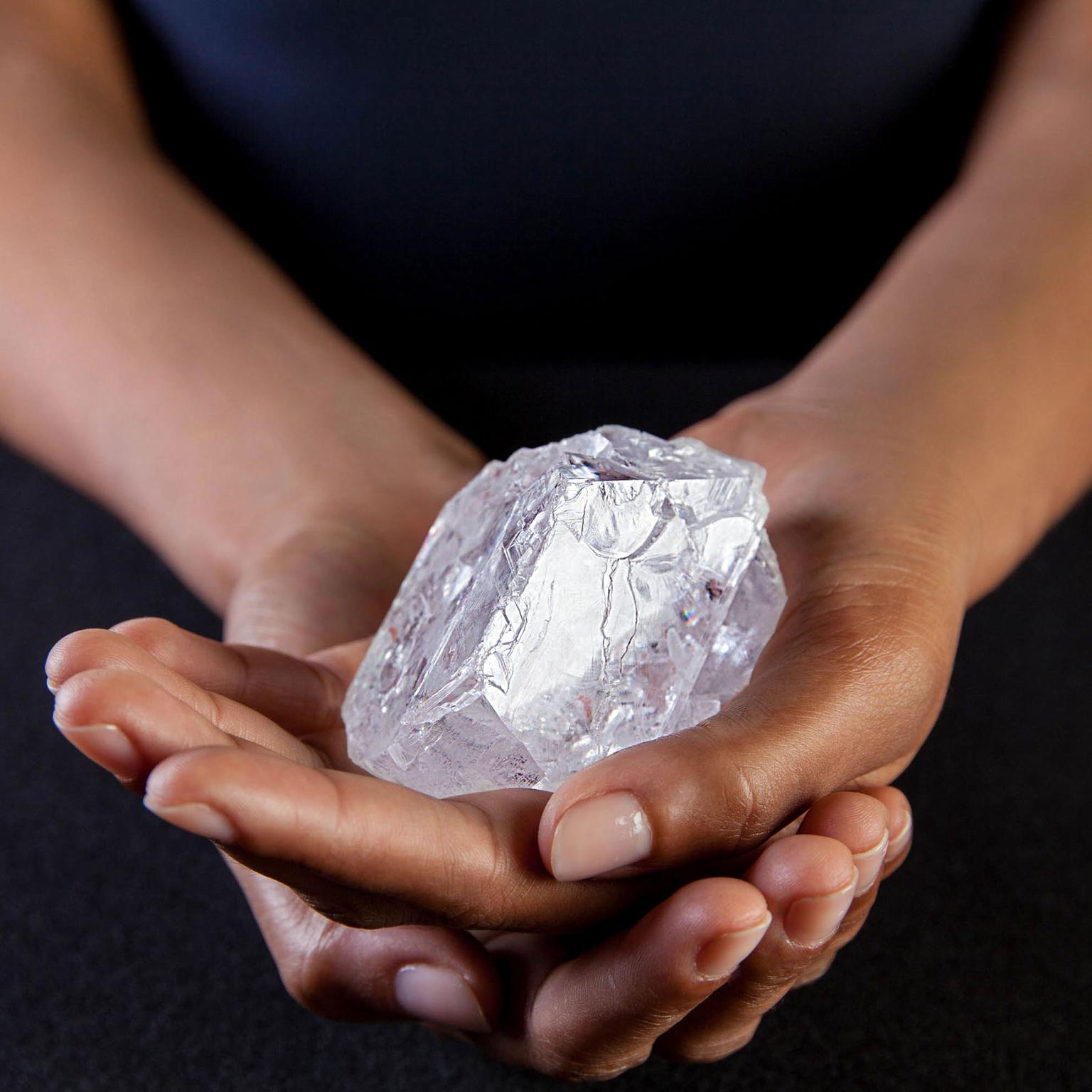 Louis Vuitton and the second largest rough diamond in the world