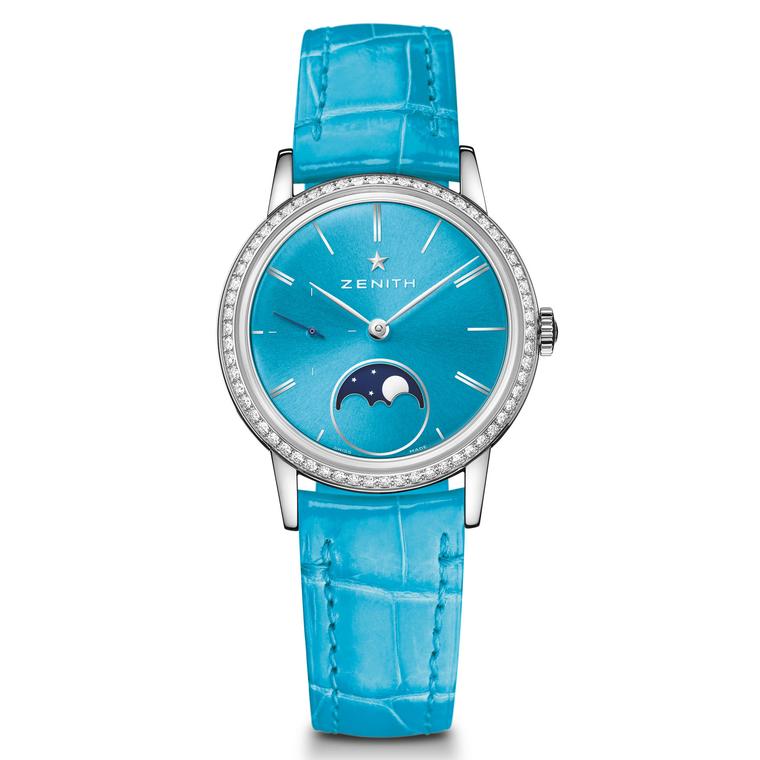 Zenith Elite Lady Moonphase turquoise