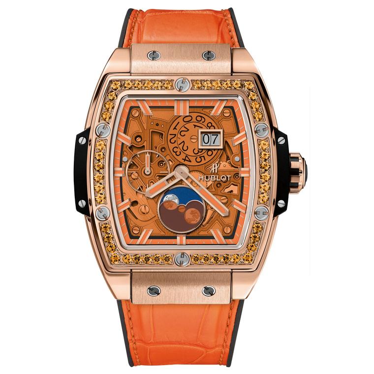 Hublot Spirit of Big Bang Moonphase King Gold Orange