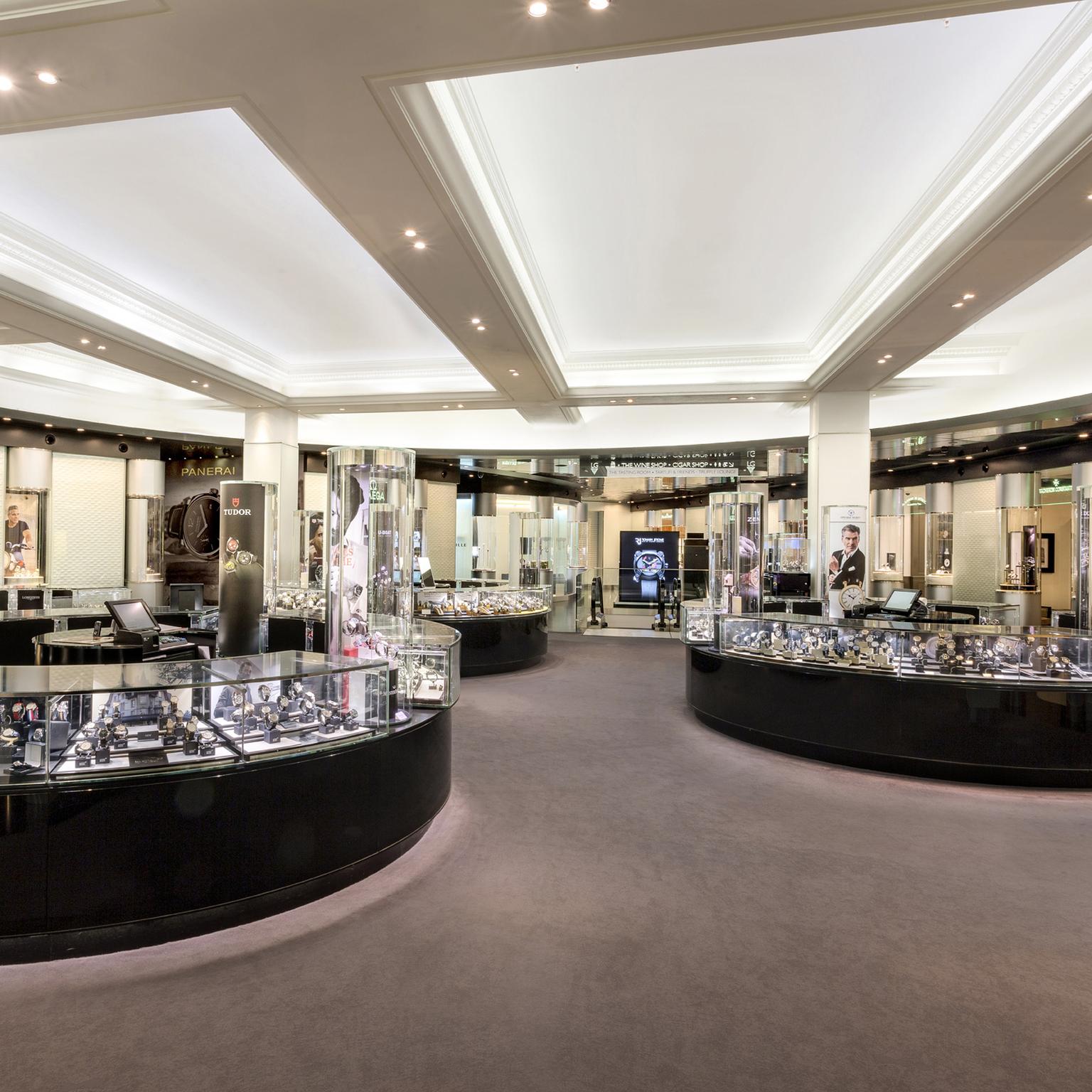 Harrods hot sale watch room