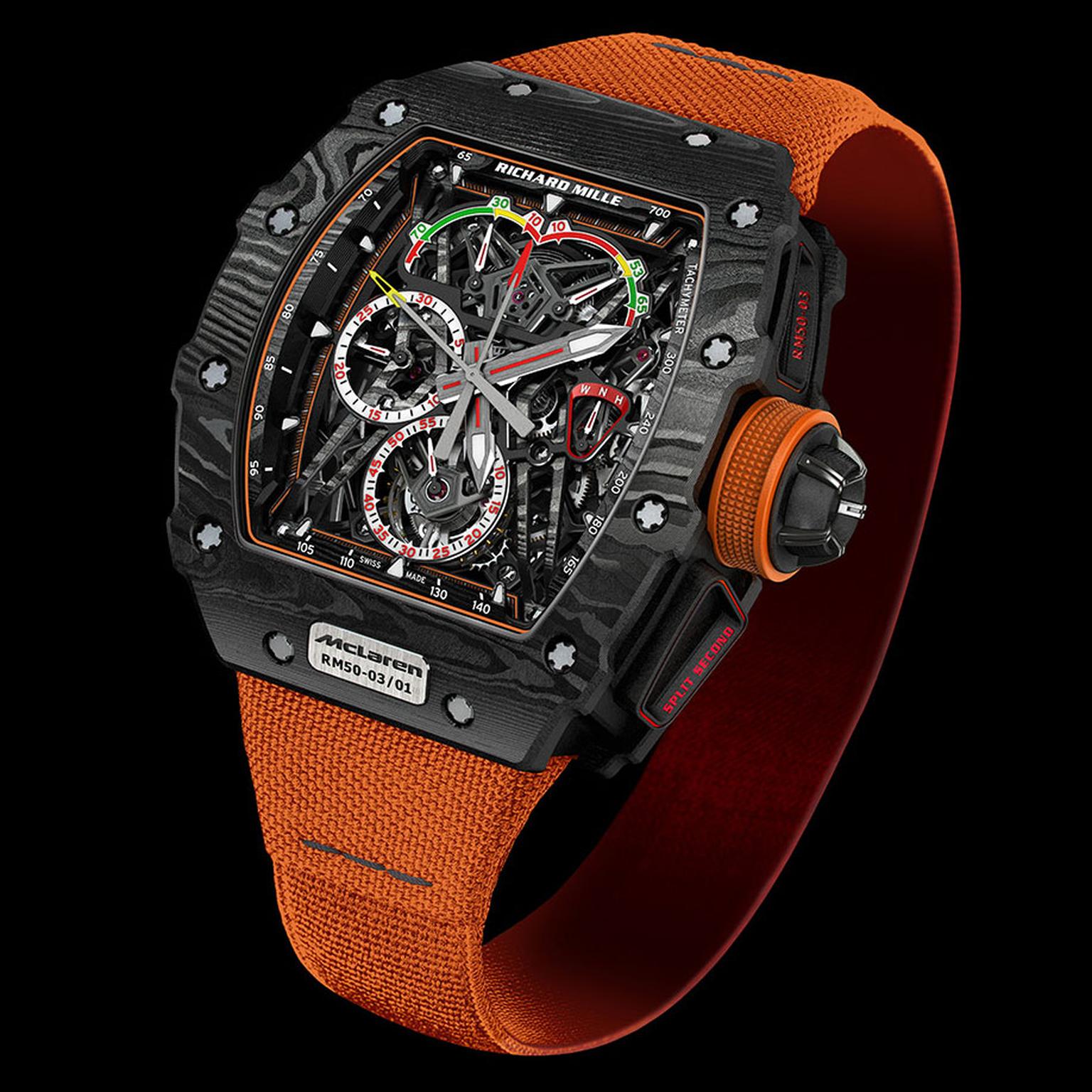 RM 50 03 McLaren F1 watch Richard Mille The Jewellery Editor