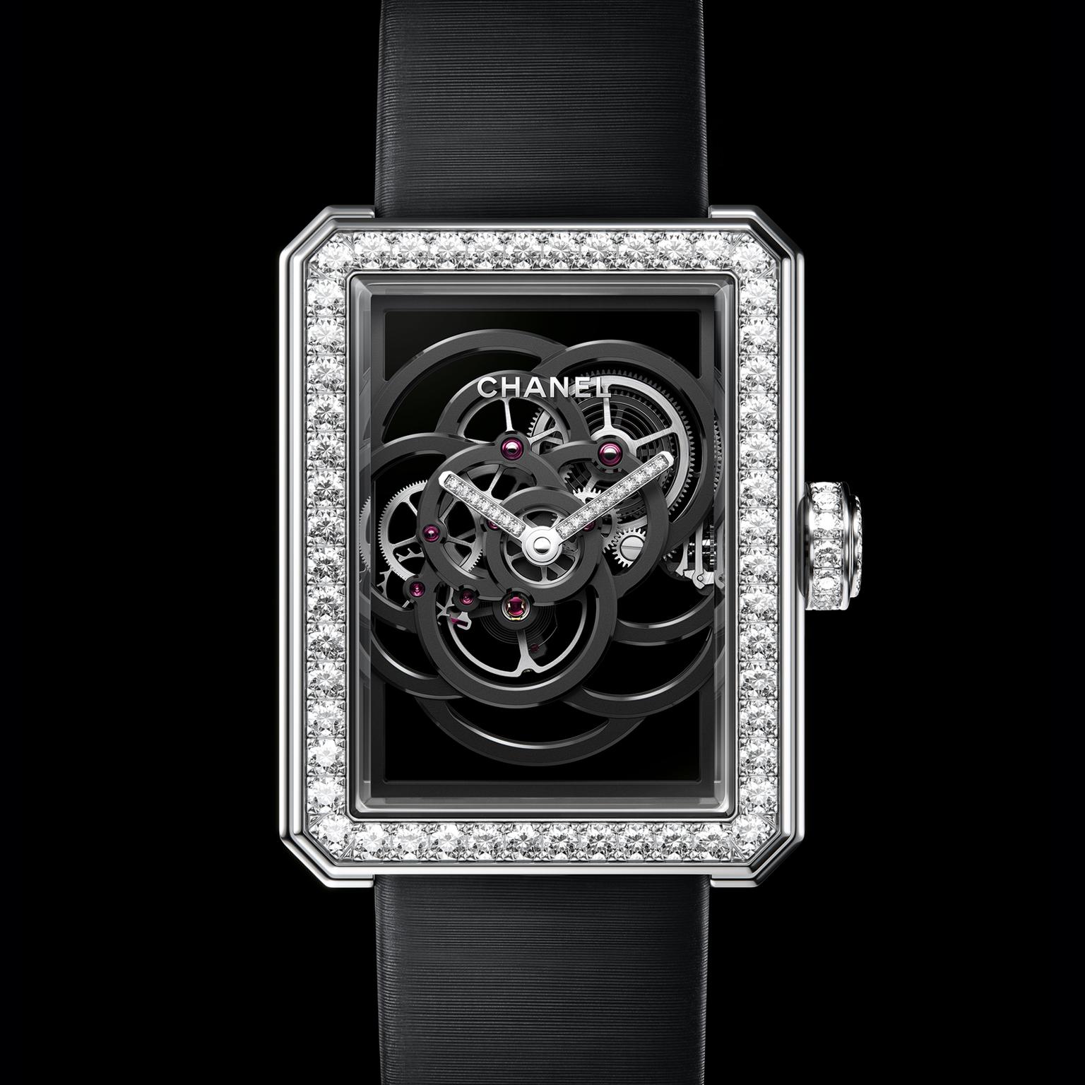 Chanel sales skeleton watch