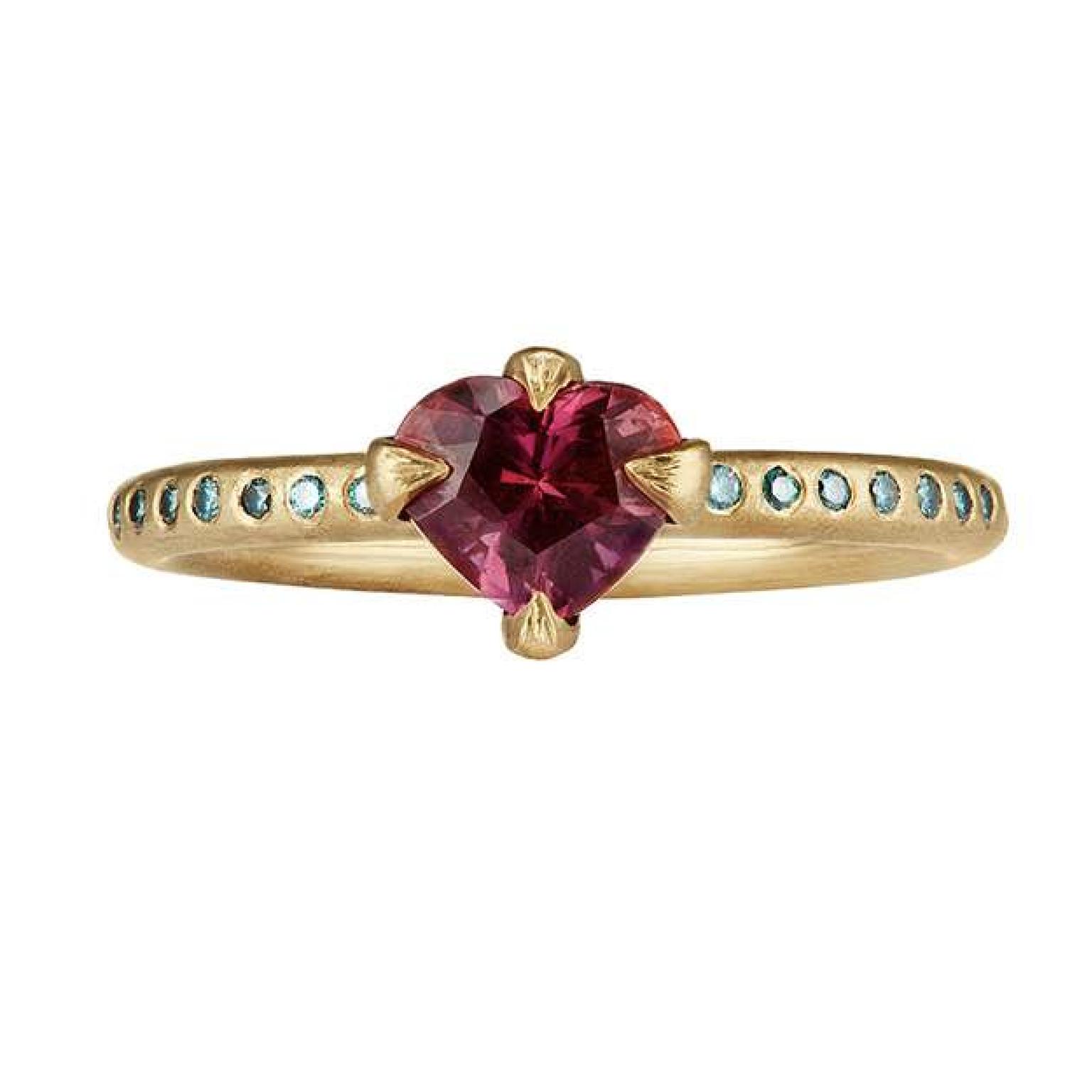 The Rangani ethical engagement ring by Shakti Ellenwood